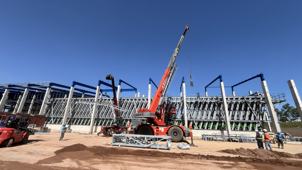 Montaje mecánico de Aserradero Urufor.