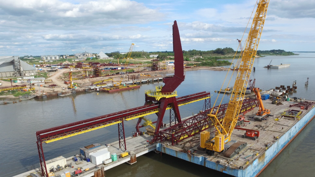 Pronova participa en la expansión del Navios Iron Ore Terminal en Nueva Palmira