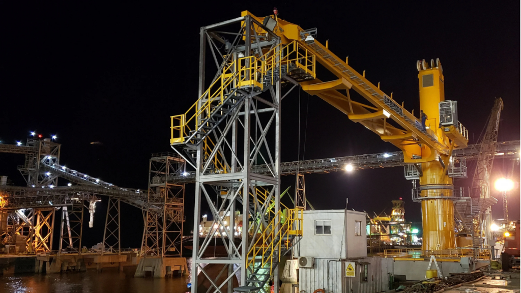 Modernización del muelle Crane Pier #2 de Navíos en Nueva Palmira